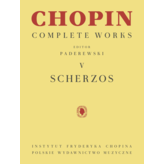Hal Leonard Chopin - Scherzos - Complete Works, Volume V (ed. Paderewski)