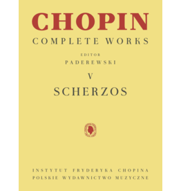 Hal Leonard Chopin - Scherzos - Complete Works, Volume V (ed. Paderewski)