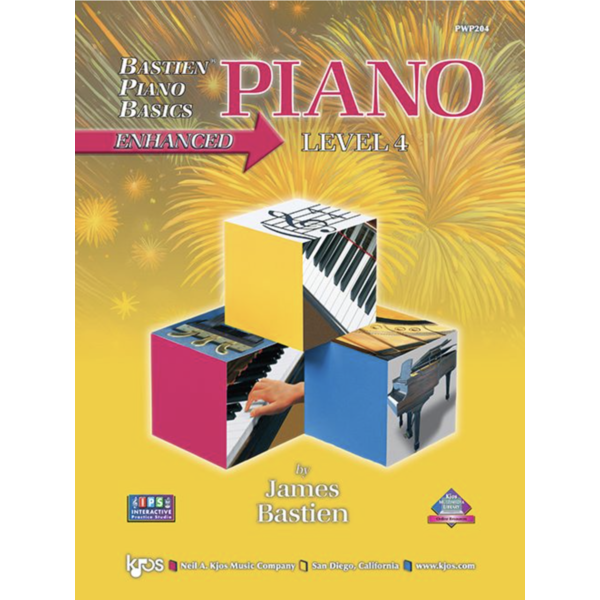 Kjos Bastien - Piano Basics Enhanced, Level 4
