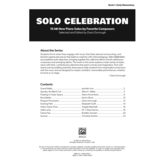 Alfred Music Solo Celebration, Book 1