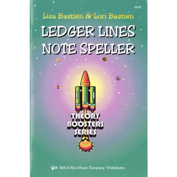 Kjos THEORY BOOSTERS: LEDGER LINES NOTE SPELLER
