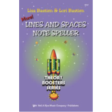 Kjos THEORY BOOSTERS: MORE LINES AND SPACES NOTE SPELLER
