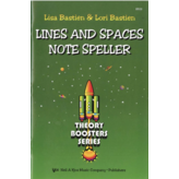 Kjos THEORY BOOSTERS: LINES AND SPACES NOTE SPELLER