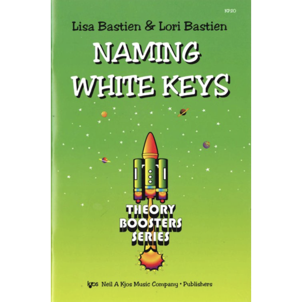 Kjos THEORY BOOSTERS: NAMING WHITE KEYS