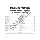 SNELL PIANO Snell - Piano Town Theory, Primer Level