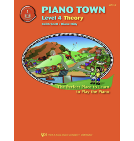 SNELL PIANO Snell - Piano Town Theory, Level 4