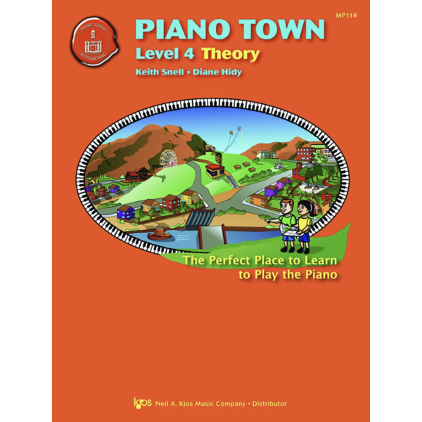 SNELL PIANO Snell - Piano Town Theory, Level 4