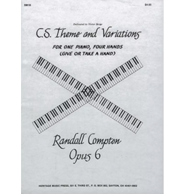 Heritage Music C. S. Theme and Variations Randall Compton Opus 6