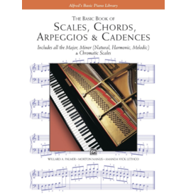 Alfred Music Scales, Chords, Arpeggios & Cadences - Basic Book
