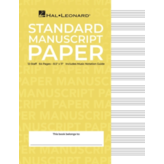 Hal Leonard Hal Leonard Standard Manuscript Paper (Gold Cover)