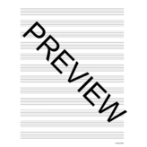Hal Leonard Hal Leonard Standard Manuscript Paper (Gold Cover)