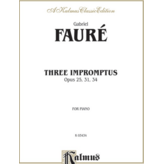 Alfred Faure - Three Impromptus