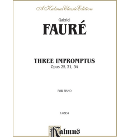 Alfred Faure - Three Impromptus