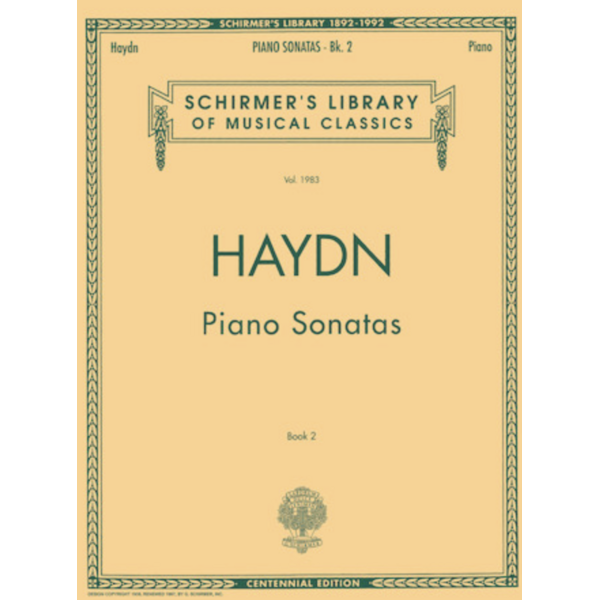 G. Schirmer, Inc. Haydn - Piano Sonatas - Book 2