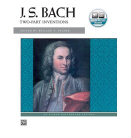 Alfred Music Bach - Two-Part Inventions: Piano Book & Online Audio