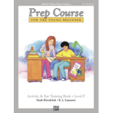 Alfred Music Alfred's Basic Piano Prep Course: Activity & Ear Training Book F