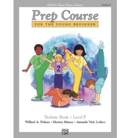 Alfred Music Alfred's Basic Piano Prep Course: Technic Book F