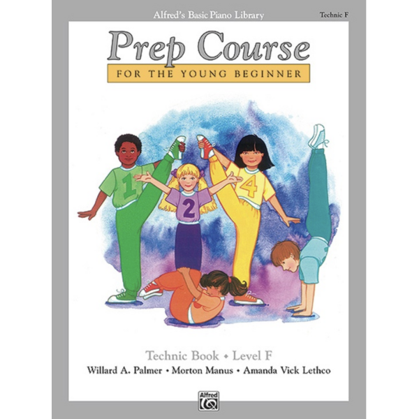 Alfred Music Alfred's Basic Piano Prep Course: Technic Book F