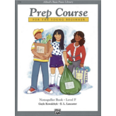 Alfred Music Alfred's Basic Piano Prep Course: Notespeller Book F