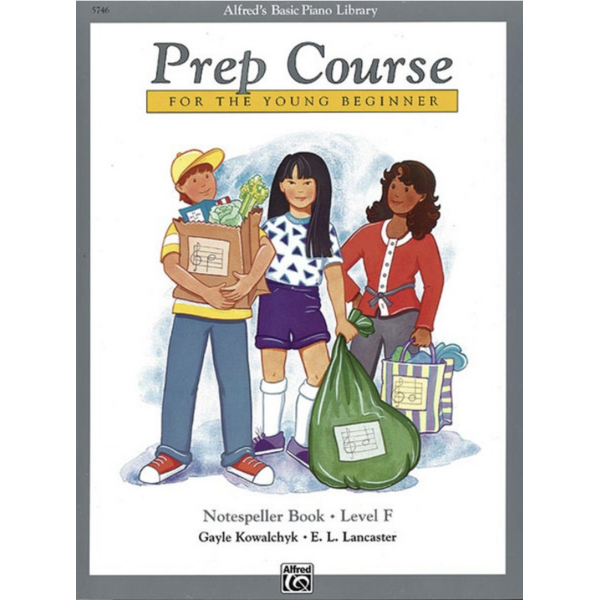 Alfred Music Alfred's Basic Piano Prep Course: Notespeller Book F