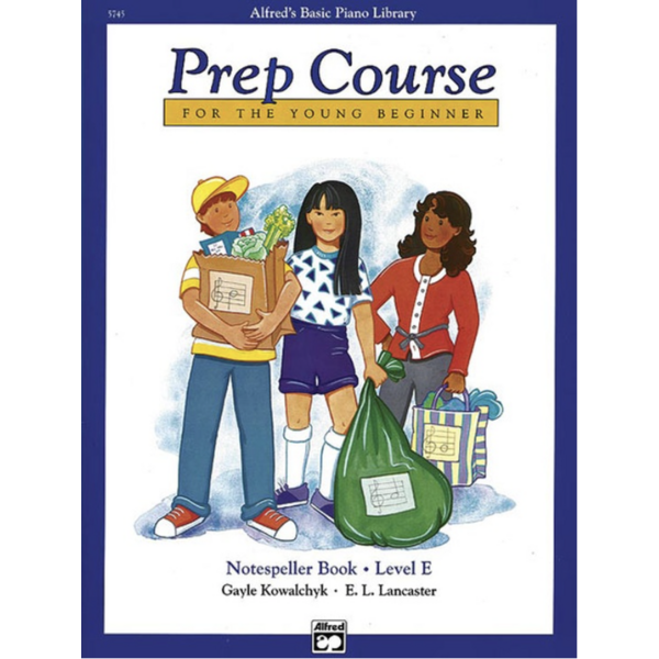 Alfred Music Alfred's Basic Piano Prep Course: Notespeller Book E
