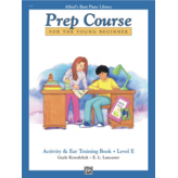 Alfred Music Alfred's Basic Piano Prep Course: Activity & Ear Training Book E