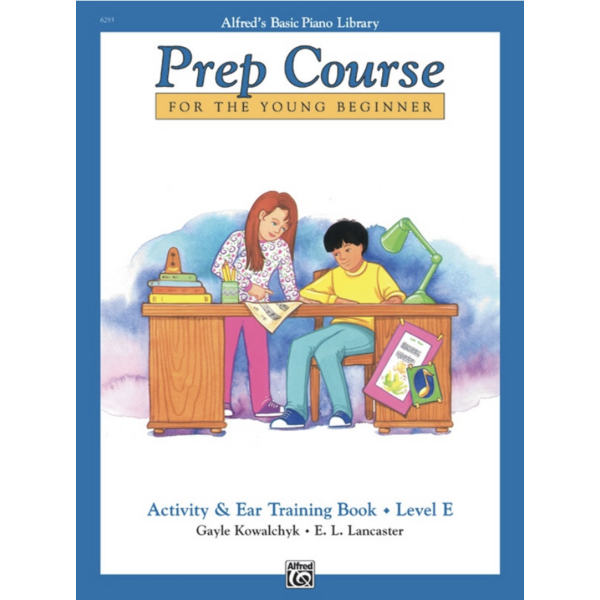 Alfred Music Alfred's Basic Piano Prep Course: Activity & Ear Training Book E