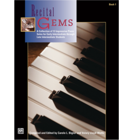 Alfred Recital Gems, Book 1