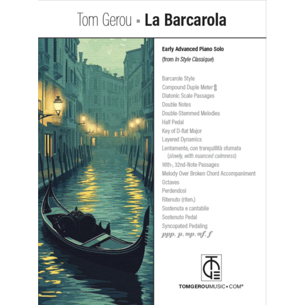 TOMGEROUMUSIC Gerou - La Barcarola