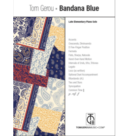 TOMGEROUMUSIC Gerou - Bandana Blue
