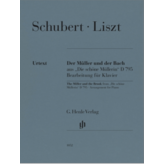 Henle Urtext Editions Schubert / Liszt - The Miller and the Brook, D.795