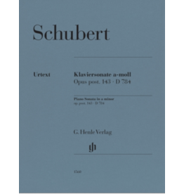 Henle Urtext Editions Schubert - Piano Sonata in A Minor, Op. Post. 142, D. 784