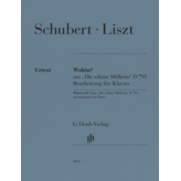 Henle Urtext Editions Schubert / Liszt - Wohin?, D. 795