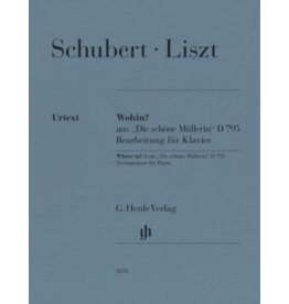 Henle Urtext Editions Schubert / Liszt - Wohin?, D. 795