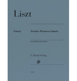 Henle Urtext Editions Liszt - Second Petrarch Sonnet