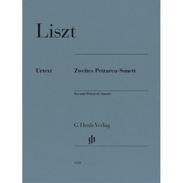 Henle Urtext Editions Liszt - Second Petrarch Sonnet