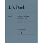 Henle Urtext Editions Bach - English Suite III in G minor