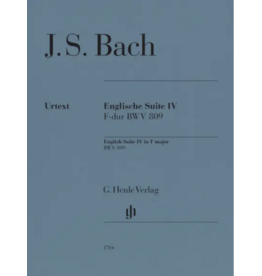 Henle Urtext Editions Bach - English Suite IV in F Major
