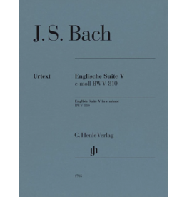 Henle Urtext Editions Bach - English Suite V in C Minor