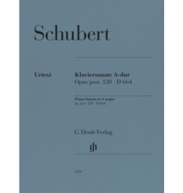 Henle Urtext Editions Schubert - Piano Sonata in A Major, op. post. 120, D 664