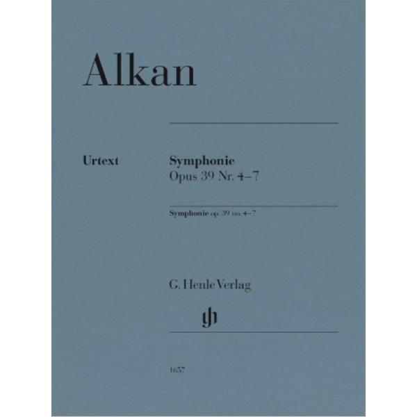 Henle Urtext Editions Alkan - Symphony Op. 39, No. 4-7