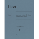 Henle Urtext Editions Liszt - Apres Une Lecture du Dante; Fantasia quasi Sonata