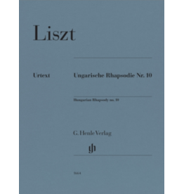 Henle Urtext Editions Liszt - Hungarian Rhapsody No. 10