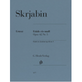 Henle Urtext Editions Scriabin - Etude in C# Minor, Op. 42, No. 5