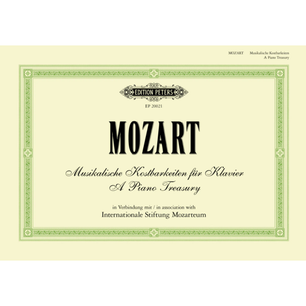 Edition Peters Mozart - A Piano Treasury