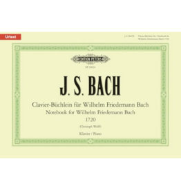 Bach - Notebook for Wilhelm Friedemann Bach, K. 1720