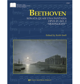 Kjos Beethoven - Sonata quasi una Fantasia, Op. 27, No. 2 “Moonlight” (ed. Snell)