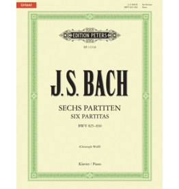 Edition Peters Bach - Six Partitas, BWV 825-830
