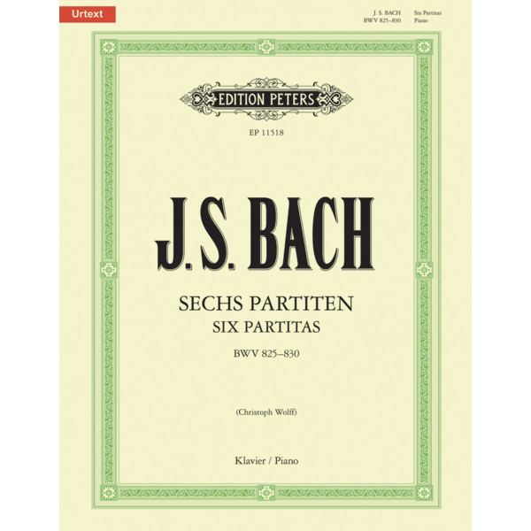 Edition Peters Bach - Six Partitas, BWV 825-830