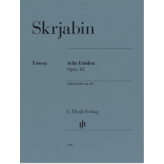 Henle Urtext Editions Scriabin - Eight Etudes, Opus 42